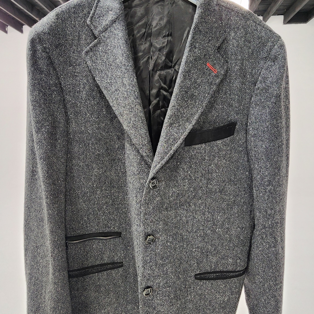 Turist Military Style Gray Men's Blazer